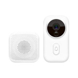 Original Xiaomi Mijia 1280x720P Smart Video Visual Doorbell with Doorbell Receiver, Support Infrared Night Vision & Change Voice Intercom & Real-time Video Viewing(White)