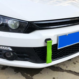 Universal Car Front Rear Tow Strap Adhesive Tape Towing Hook Ribbon, Size: 26.5*6.5*4cm(Green)