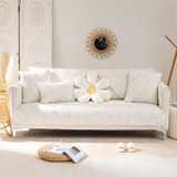 Four Seasons Universal Simple Modern Non-slip Full Coverage Sofa Cover, Size:70x150cm(Banana Leaf Beige)