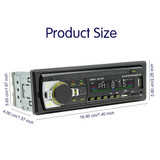 JSD-530 Bluetooth 5.0 Car MP3 Player Support FM / Smart Voice Assistant / Mobile APP