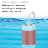 LLT-ES01 Electric Pet Shower Outdoor Camping Bath Device, Style: Standard (Orange White)