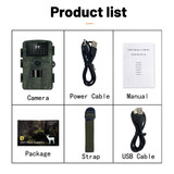 PR5000 2 Inch LCD Screen 1080P WiFi Infrared Night Vision Wildlife Hunting Tracking Camera