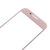 For Galaxy A3 (2017) / A320  Front Screen Outer Glass Lens (Pink)