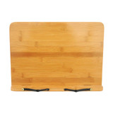 Wood Tablet Bookends Bracket Cookbook Textbooks Document Bamboo Foldable Reading Rest Book Stand, Type:Light Board Small
