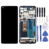 For OnePlus Nord N10 5G BE2029 Digitizer Full Assembly with Frame OEM LCD Screen (Black)