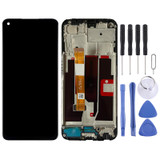 For OnePlus Nord N200 5G DE2118 Digitizer Full Assembly with Frame OEM LCD Screen (Black)