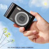 2.4-inch TFT Color Screen HD Digital Camera Portable Travel 8X Zoom Smart Camera(Black Standard)