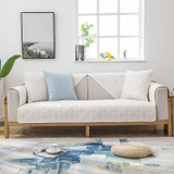 Four Seasons Universal Simple Modern Non-slip Full Coverage Sofa Cover, Size:70x150cm(Versailles Beige)