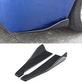 Car Universal Rear Corner Protection Plate Car Modified 48cm Rear Shovel(Carbon Fiber)