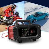 FOXSUR 12V / 24V 20A 300W Portable Motorcycle Car Smart Battery Charger(EU Plug)