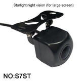 Universal Reversing Camera HD Wide Angle 12V Waterproof Starlight Night Vision Car Camera(Black)