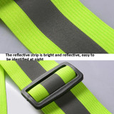 Reflective Elastic Band Suit Night Running Construction Site Traffic Safety Reflective Equipment,Style: 1 Strap+2 Arm Strap+Storage Bag