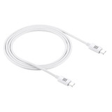 HAWEEL 25W 3A Type-C / USB-C to Type-C / USB-C PD Fast Charging Data Cable, Length: 1m