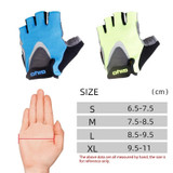 GIYO S-01 GEL Shockproof Cycling Half Finger Gloves Anti-slip Bicycle Gloves, Size: XL(Red)
