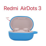 Silicone Earphone Protective Case for Xiaomi Redmi AirDots3(Red)