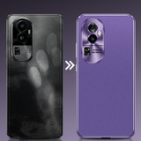 For OPPO Reon9 Pro Starshine Frosted Series Airbag Shockproof Phone Case(Purple)