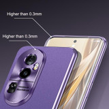 For OPPO Reon9 Pro Starshine Frosted Series Airbag Shockproof Phone Case(Purple)