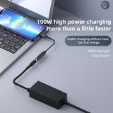 DC 6.0 x 3.7mm to USB-C / Type-C Male 100W Computer Charging Adapter Connector