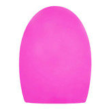 Silicone Cleaning Cosmetic Make Up Washing Brush Cleaner Scrubber Tool(Magenta)