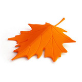 Maple Autumn Leaf Style Home Decor Finger Safety Door Stop Stopper(Orange)