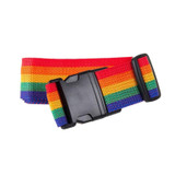 Cross Rainbow Elastic Telescopic Bag Bungee Luggage Packing Belt Travel Luggage Fixed Strap(Colour)