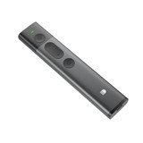 Doosl DSIT032 2.4GHz Wireless Presenter PowerPoint Clicker Representation Remote Control Green Laser Pointer, Control Distance: 100m