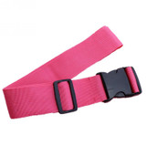 Cross Rainbow Elastic Telescopic Bag Bungee Luggage Packing Belt Travel Luggage Fixed Strap(Rose Red)