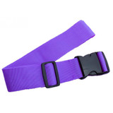 Cross Rainbow Elastic Telescopic Bag Bungee Luggage Packing Belt Travel Luggage Fixed Strap(Purple)