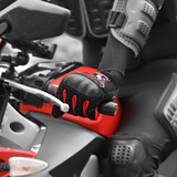 Boodun Motorcycle Electric Car Gloves Riding Off-Road Men And Women Racing Breathable Anti-Fall Gloves, Size: XL(Black)