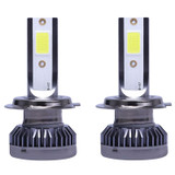 2 PCS H7 DC9-36V / 36W / 3000K / 6000LM IP68 Car / Motorcycle Mini COB LED Headlight Lamps / Fog Light(Gold Light)