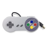 USB Interface Mixed Color Computer Wired Game Handle Controller