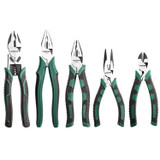 TUOSEN Multifunctional Crimping and Stripping Labor Saving Flat Pliers Vise Manual Wire Cutters, Style:11116 9 Inch