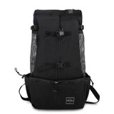 Ventilated And Breathable Washable Pet Portable Backpack, Size: M(Black)