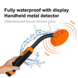 HS-07 Handheld Treasure Hunt Metal Detector Positioning Rod(Orange)