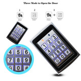 Standalone Keypad Access Control System (7612)(Silver)