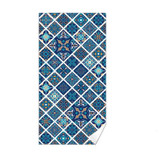 Double-Faced Velvet Quick-Drying Beach Towel Printed Microfiber Beach Swimming Towel, Size: 160 x 80cm(Famous Square)