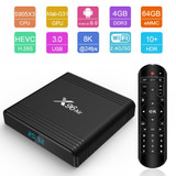 X96 Air 8K Smart TV BOX Android 9.0 Media Player with Remote Control, Quad-core Amlogic S905X3, RAM: 4GB, ROM: 32GB, Dual Band WiFi, Bluetooth, UK Plug
