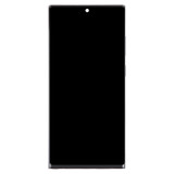 For Samsung Galaxy S23 Ultra 5G SM-S918U US Edition OLED LCD Screen Digitizer Full Assembly with Frame (Black)