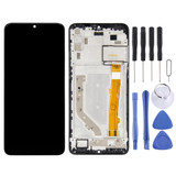 LCD Screen and Digitizer Full Assembly With Frame for Alcatel 3X 2019 5048Y 5048U 5048 OT5048Y OT5048(Black)