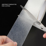 Floor Anti-slip Tape PEVA Waterproof Nano Non-marking Wear-resistant Strip, Size:2.5cm x 10m(White)