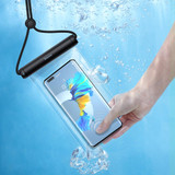 Baseus FMYT000001 Cylinder Slide-cover Waterproof Phone Bag Pro(Black)