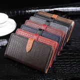 For Coolpad Legacy idewei Crocodile Texture Horizontal Flip Leather Case with Holder & Card Slots & Wallet(Black)