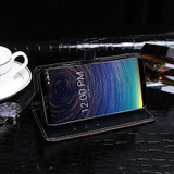 For Coolpad Legacy idewei Crocodile Texture Horizontal Flip Leather Case with Holder & Card Slots & Wallet(Dark Blue)