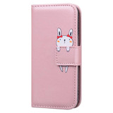 For Xiaomi Redmi Note 11 Pro Cartoon Buckle Horizontal Flip Leather Phone Case(Pink)