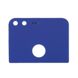 Glass Back Cover for Google Pixel / Nexus S1 (Upper Part)(Blue)