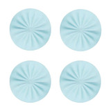 4 PCS Rubber Anti-Collision Stickers Silent Wall Protection Pad(Blue)