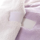 Winter Double Flannel Baby Blanket(Purple)