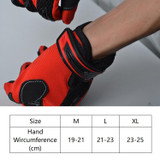 Boodun Motorcycle Electric Car Gloves Riding Off-Road Men And Women Racing Breathable Anti-Fall Gloves, Size: M(Black)