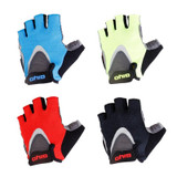 GIYO S-01 GEL Shockproof Cycling Half Finger Gloves Anti-slip Bicycle Gloves, Size: XL(Blue)