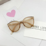 Sunglasses Retro Street Fashion Sun Glasses(Brown)